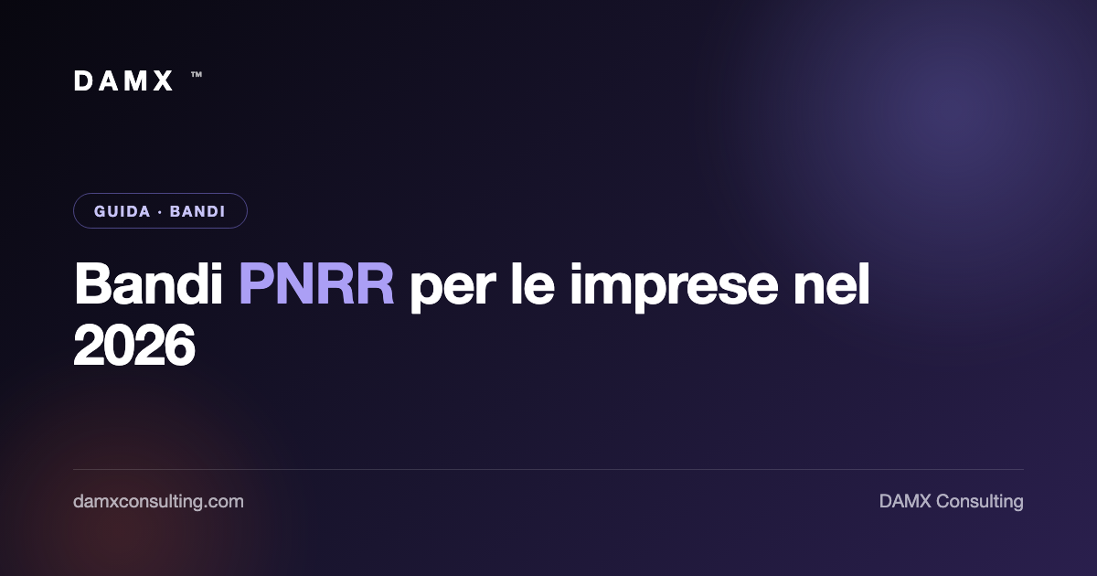 bandi pnrr 2026